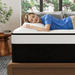 12 Inch Full Hybrid Mattress With Memory Foam Comfort-0