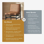 Black Dining Chairs With Removable Cushion Covers French-4