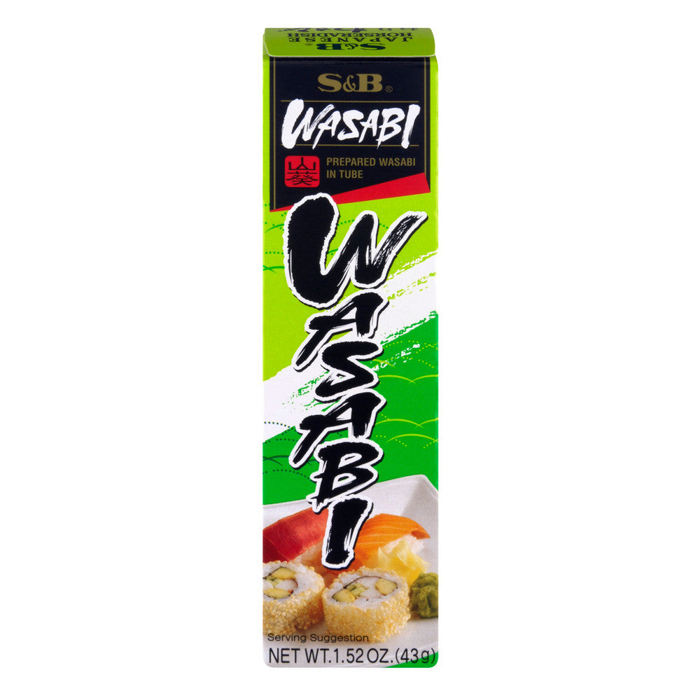 S&B Wasabi Prepared Wasabi In Tube (10x1.52Oz)-0