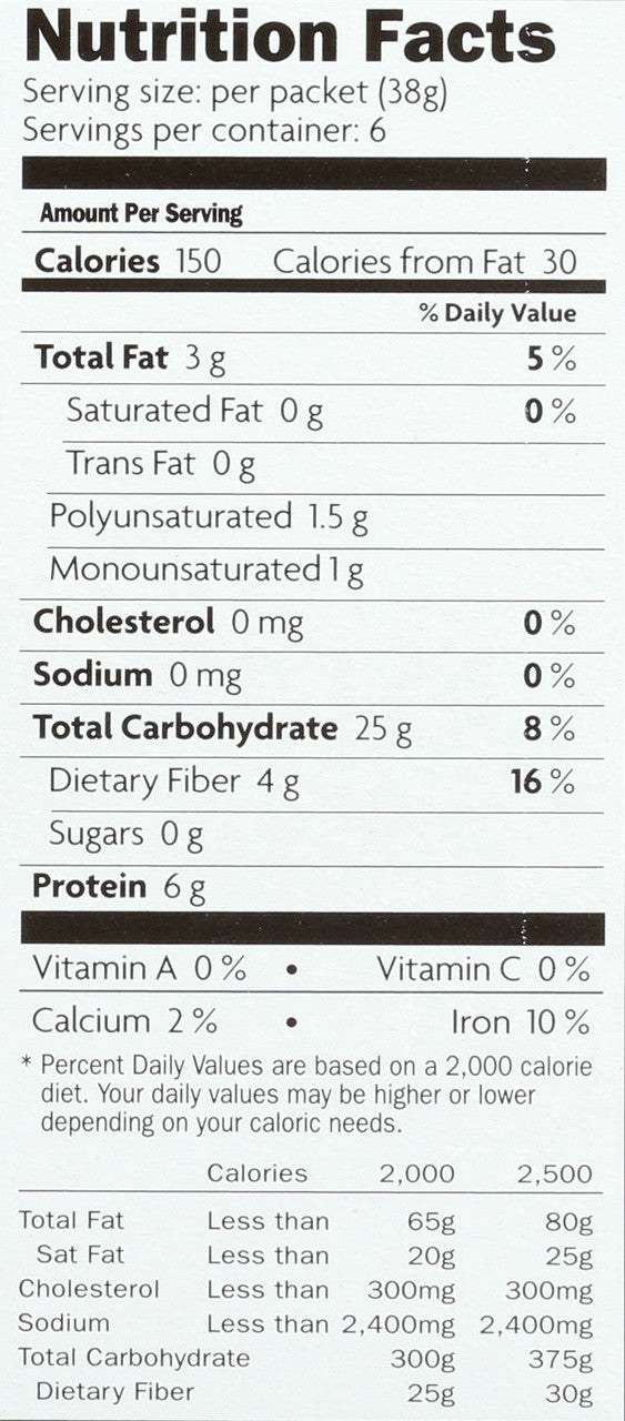 Nature's Path Organic Qi'a Oatmeal Superseeds & Grains (6x8 OZ)-1