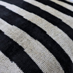 Canvello Decorative Black & White Pillow | 16x16 inch