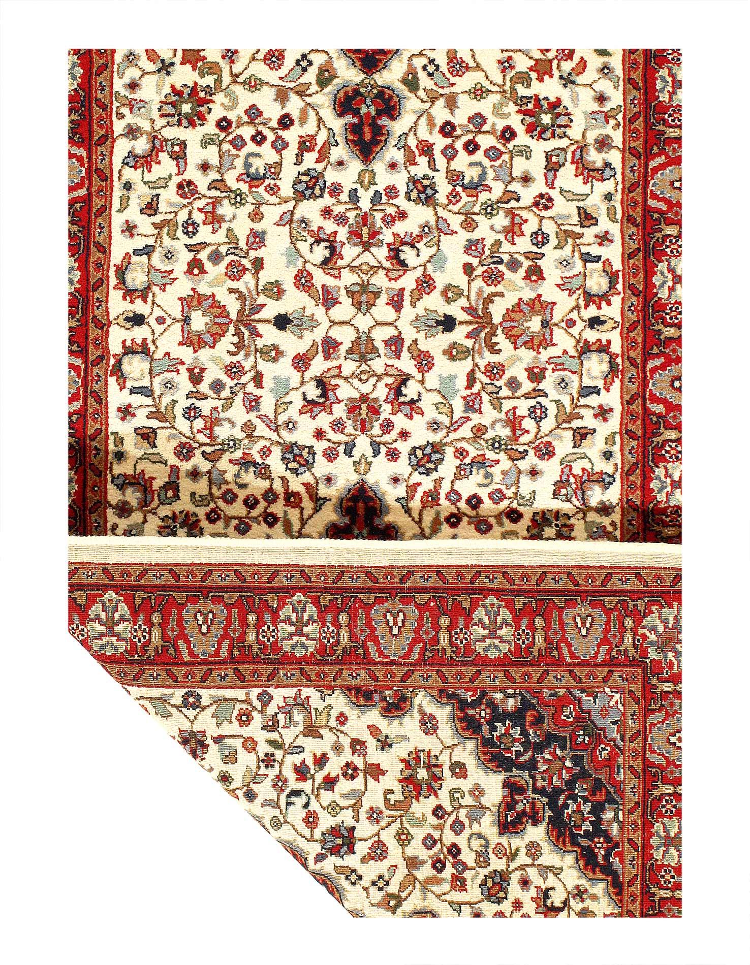 Canvello Fine Hand Knotted Kashan design 2'8'' X 10'