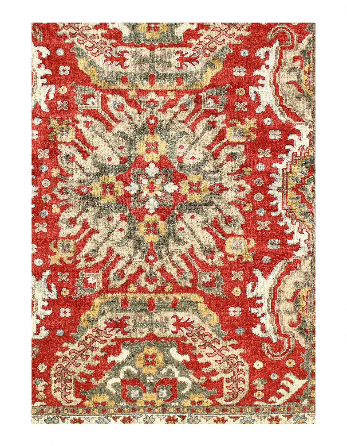 Canvello Fine Hand Knotted Kazak Rug - 7'9'' X 10'1''-1