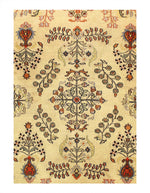 Canvello Fine Hand Knotted Silkroad Kashan design Round Rug - 8' X 8'