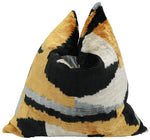 Canvello Handmade Gold Velvet Throw Pillow - 20x20-2