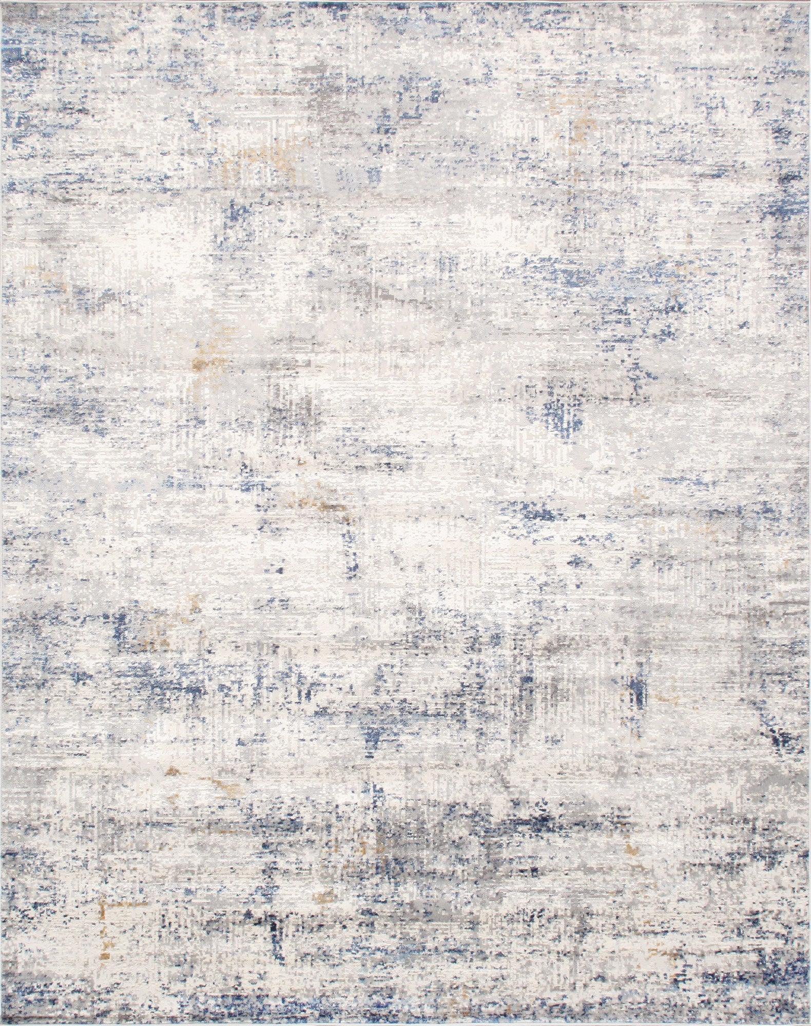 Canvello Light Grey Fabric Area Rug- 2' X 3'-0