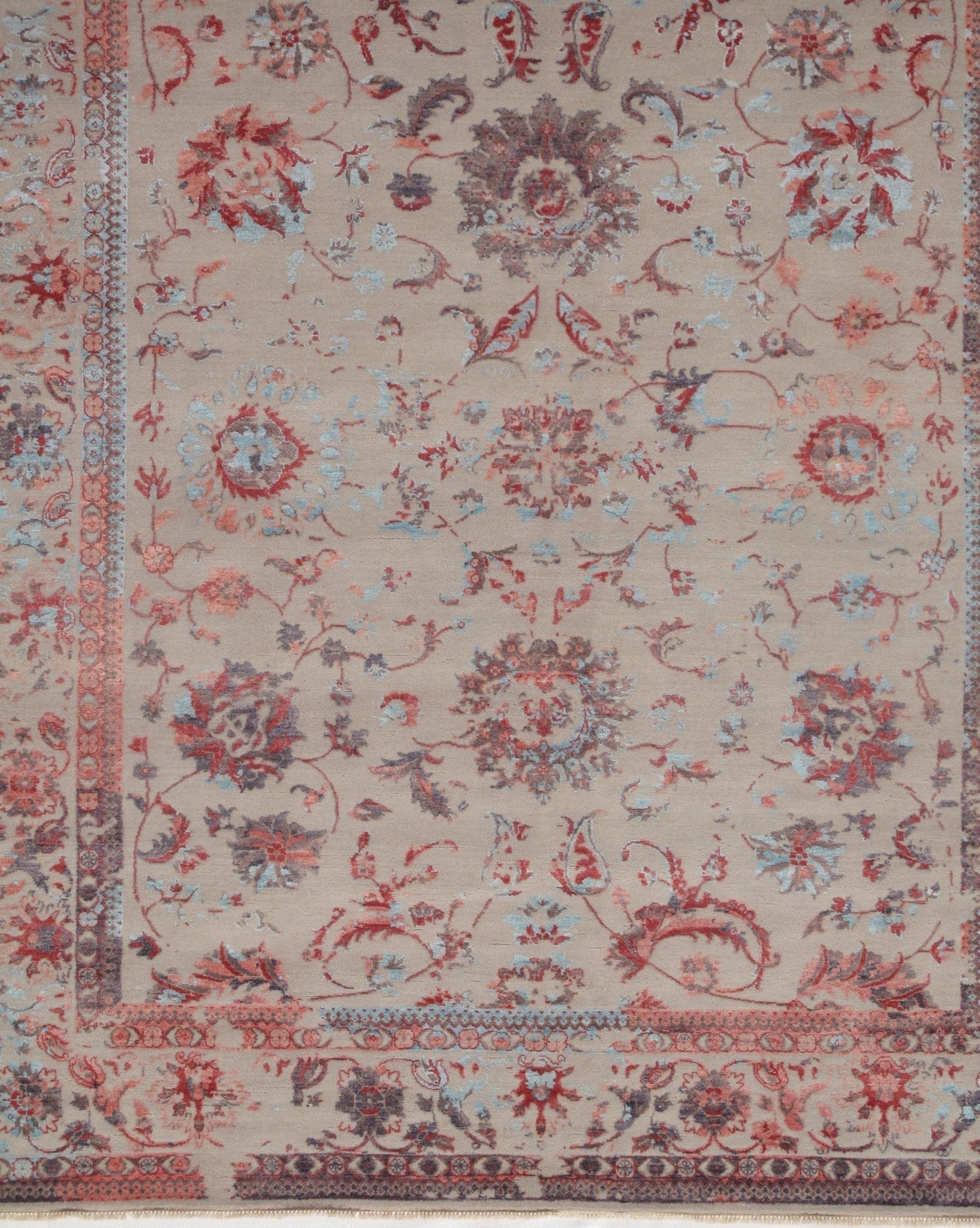 Canvello Rug	Multi color Hand knotted Modern Rug - 8' X 10'