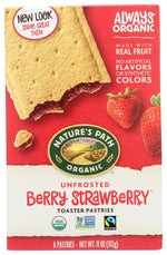 Nature's Path Un-Frosted Strawberry Toaster Pastry (12x11 Oz)-0