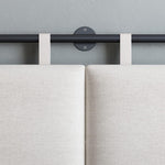 Adjustable Wall Mounted Queen Size Headboard with Tufting-4