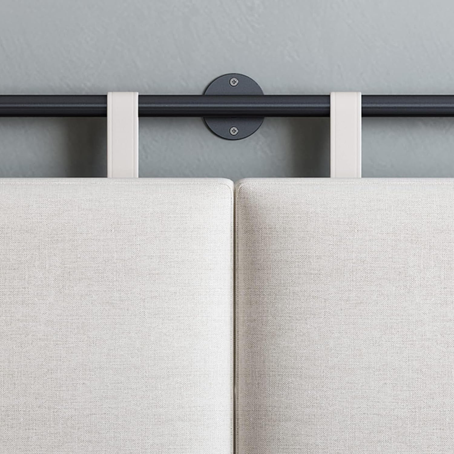 Adjustable Wall Mounted Queen Size Headboard with Tufting-4