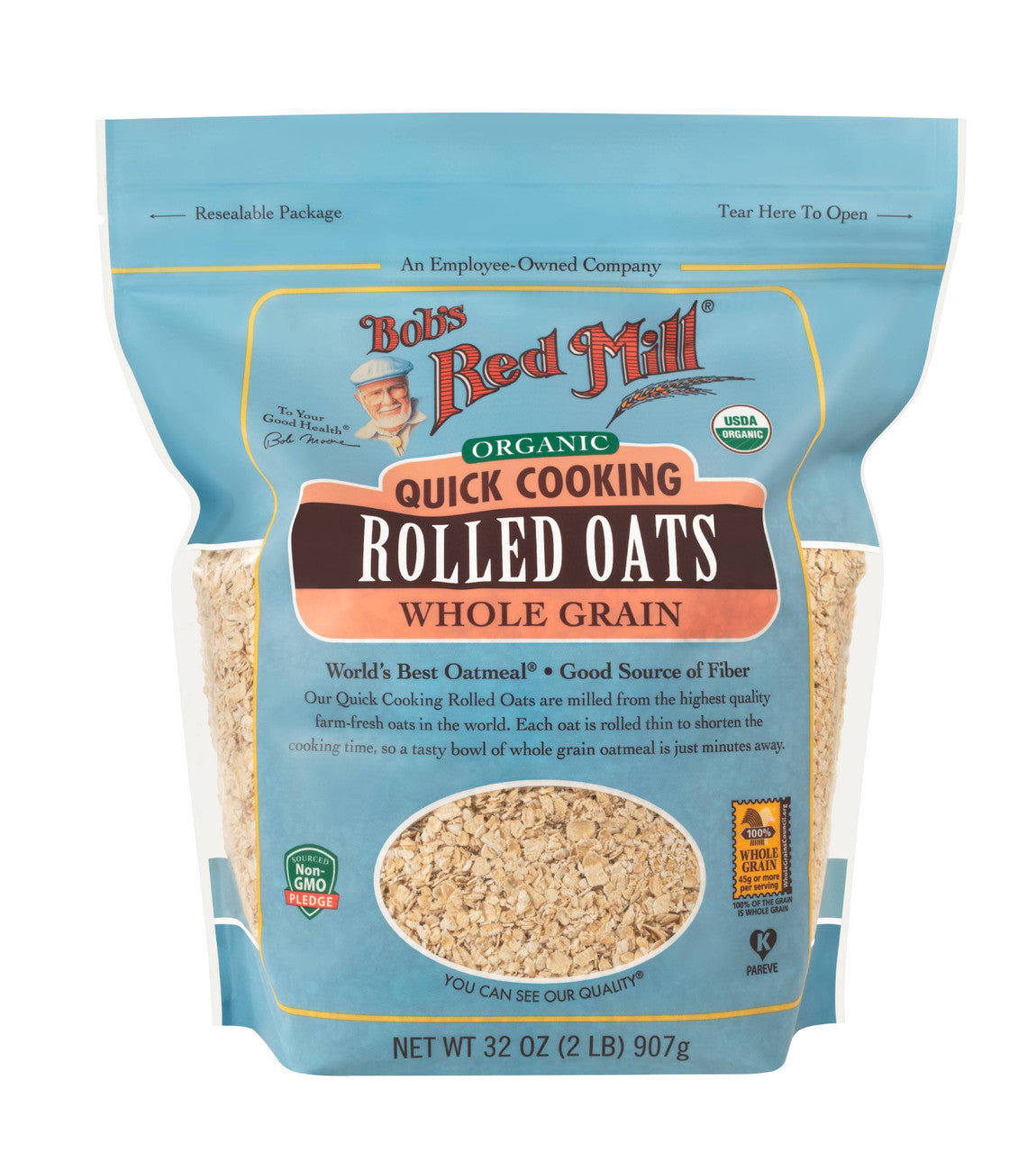 OG2 BOBS QKCOOK RLD OATS ( 4 X 32 OZ   )-0