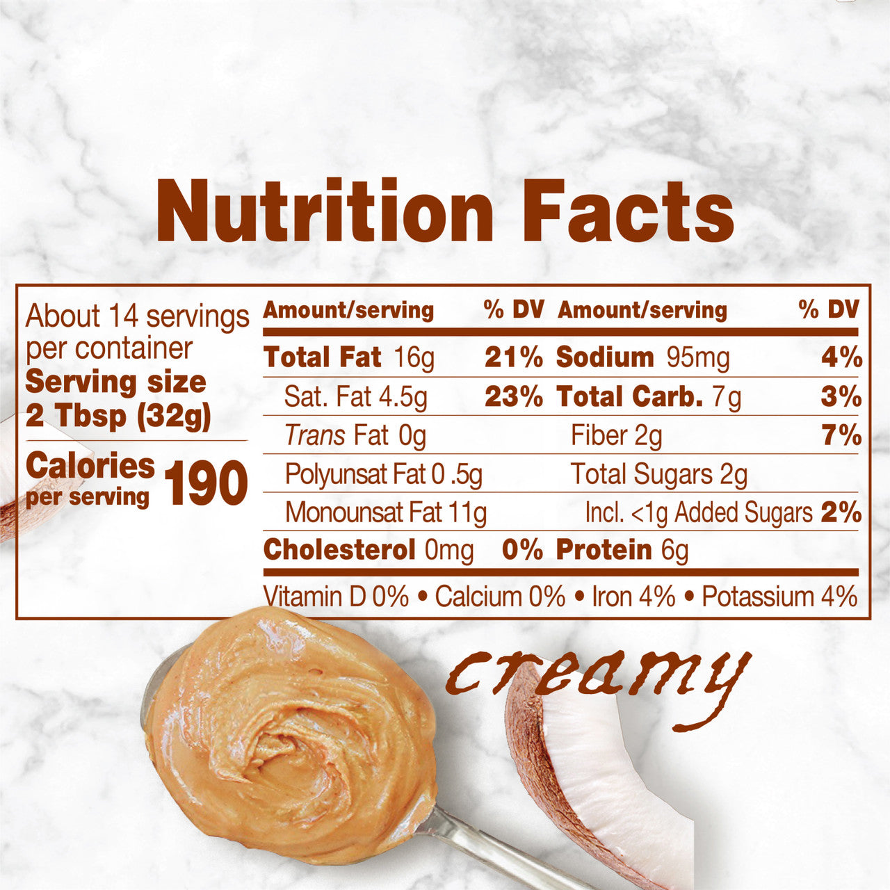 Earth Balance Creamy Coconut Peanut Butter (12x16 Oz)