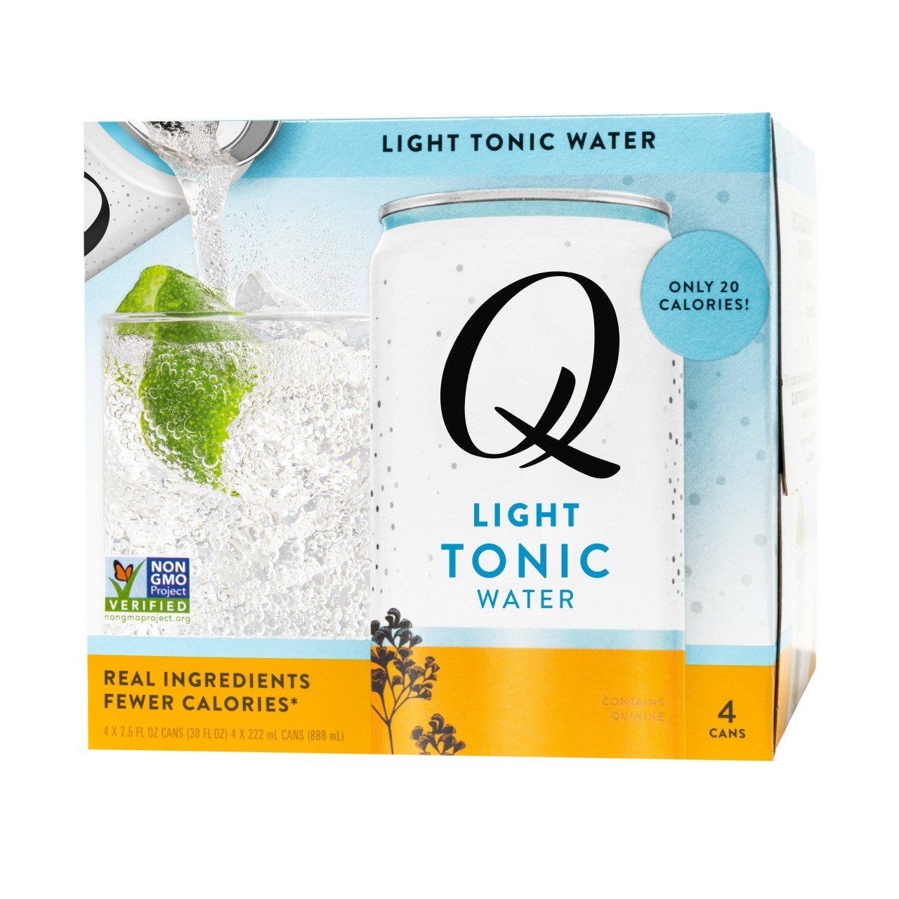 QDR Q LIGHT TONIC ( 6 X 7.5 OZ   )-0