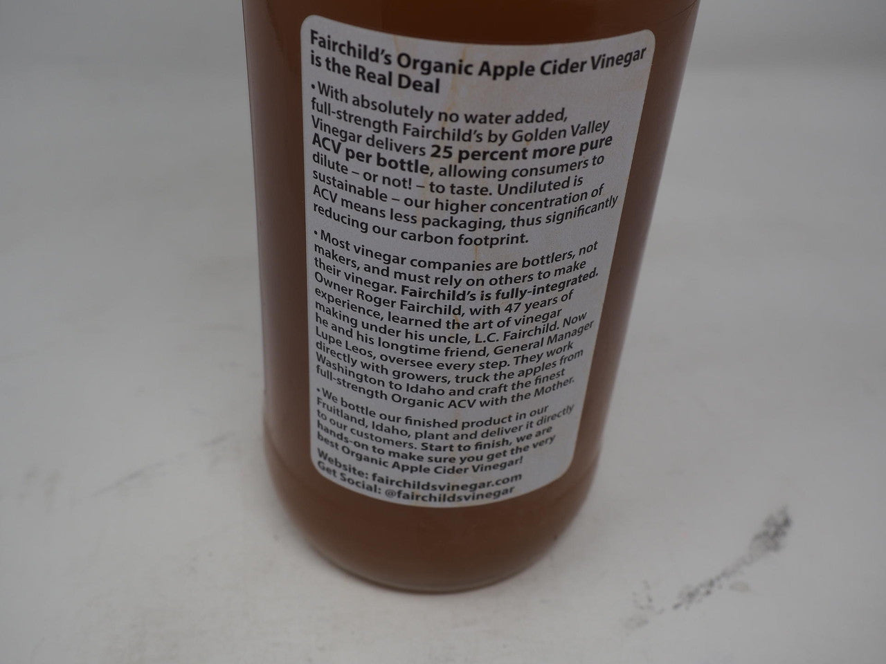 OG1 FRCHLD APL CDR VNGR ( 12 X 32 OZ   )-2