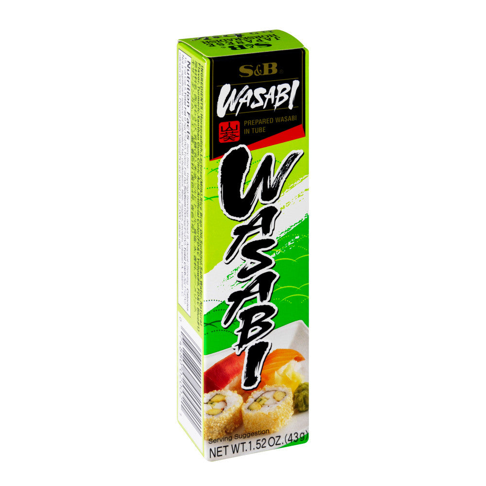 S&B Wasabi Prepared Wasabi In Tube (10x1.52Oz)-7