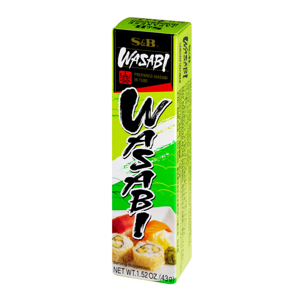 S&B Wasabi Prepared Wasabi In Tube (10x1.52Oz)-1