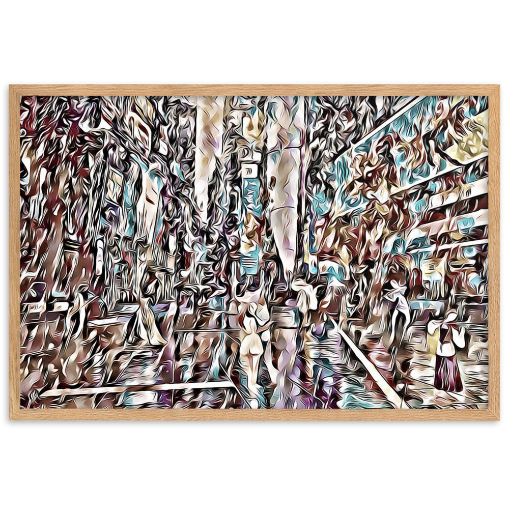 WHEN YOUR KISS WATERED ALL MY SENSES Special Edition Framed Poster