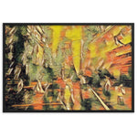 WHEN YOUR KISS WATERED ALL MY SENSES Velvet Edition Framed Poster-0