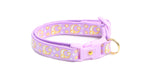 Gold Moons and Stars on Pastel Purple Cat Collar