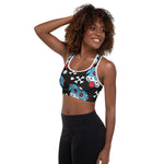 Day of the Dog Blue Padded Sports Bra
