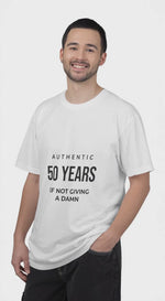 50 Years of Not Giving a Damn T-Shirt — Funny 50th Birthday Tee