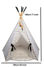 XL Teepee Tent and Play Mat Set-2