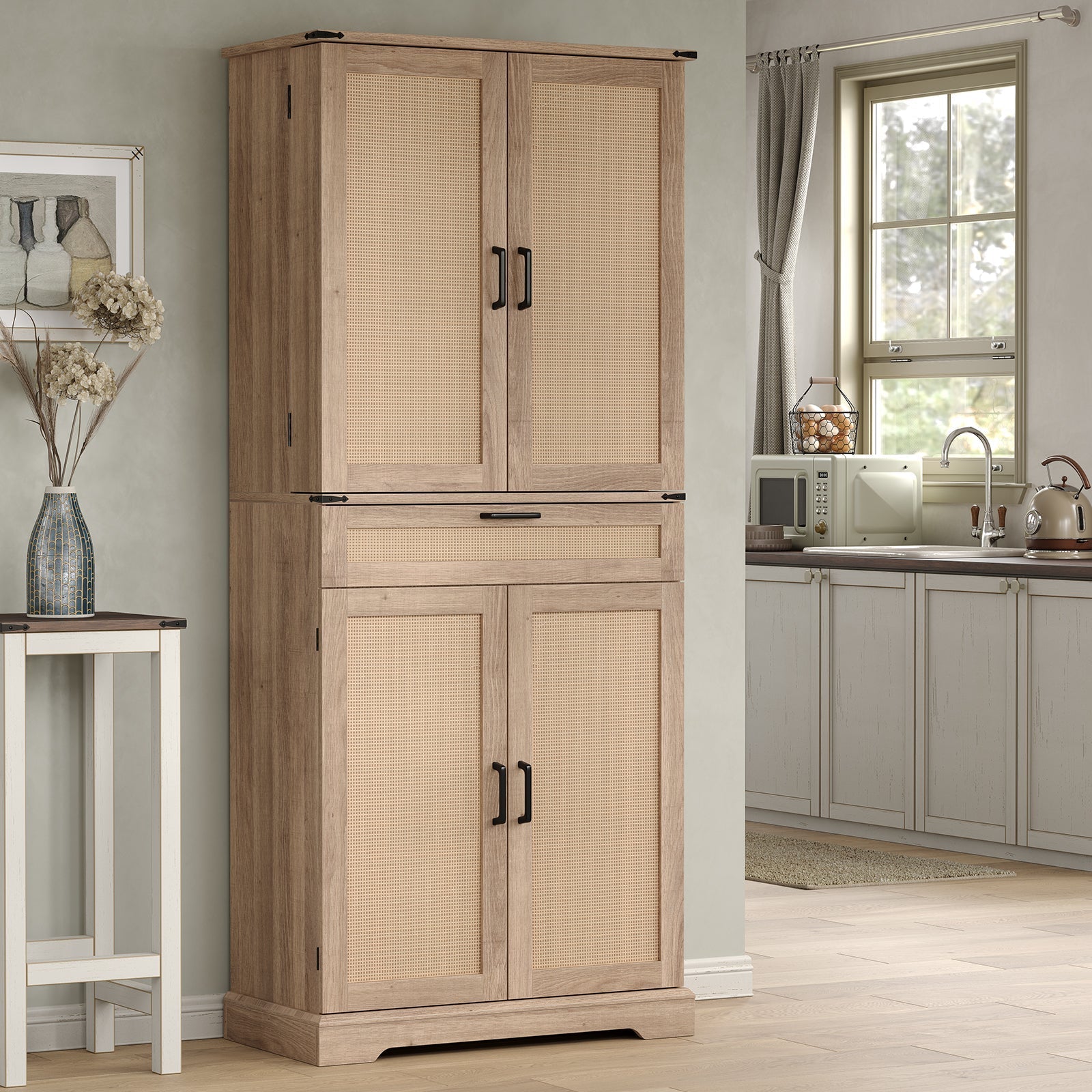 Vektaya US-SC001  72'' Tall Kitchen Storage Pantry Cabinet